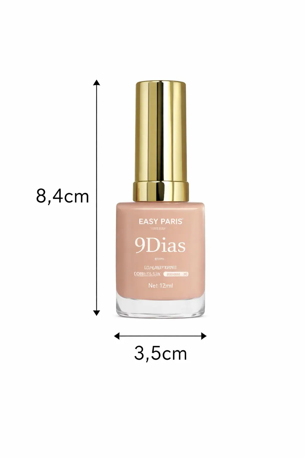 Lot de 6 Vernis à Ongles Nude – Couleurs Naturelles Tendance – Finition Brillante – Tenue Jusqu’à 9 Jours – Séchage à l’Air – 13ml