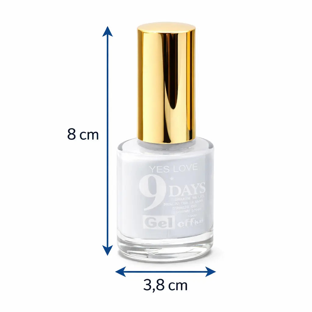 Lot de 6 vernis à ongles sans lampe – séchage rapide à l’air, tenue jusqu’à 9 jours, couleurs modernes gris bleu vert, finition brillante professionnelle, 6 x 13 ml