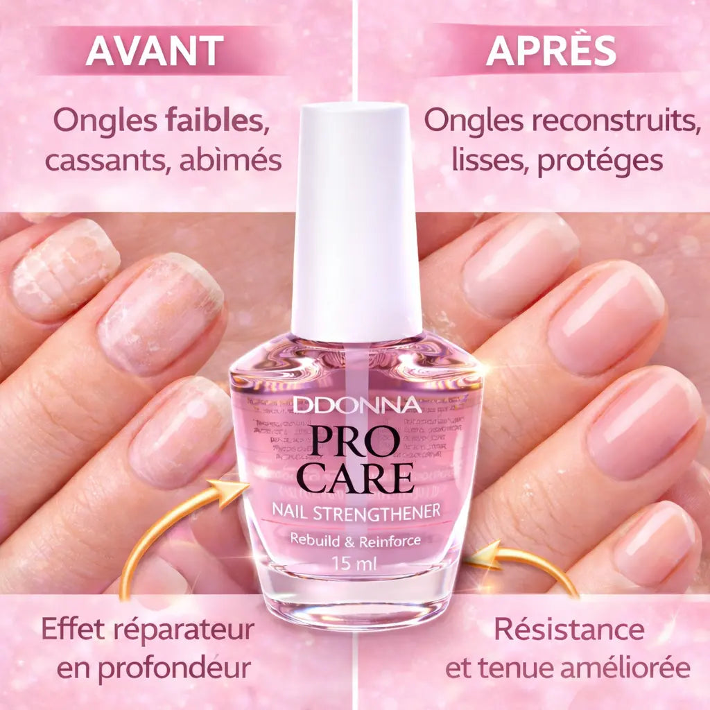 Nail Strengthener 15 ml Soin Reconstructeur Ongles – Rebuild & Reinforce Protective Armor – Fortifiant à la Kératine et Protéines – Anti-Casse Longue Tenue OCIBEL