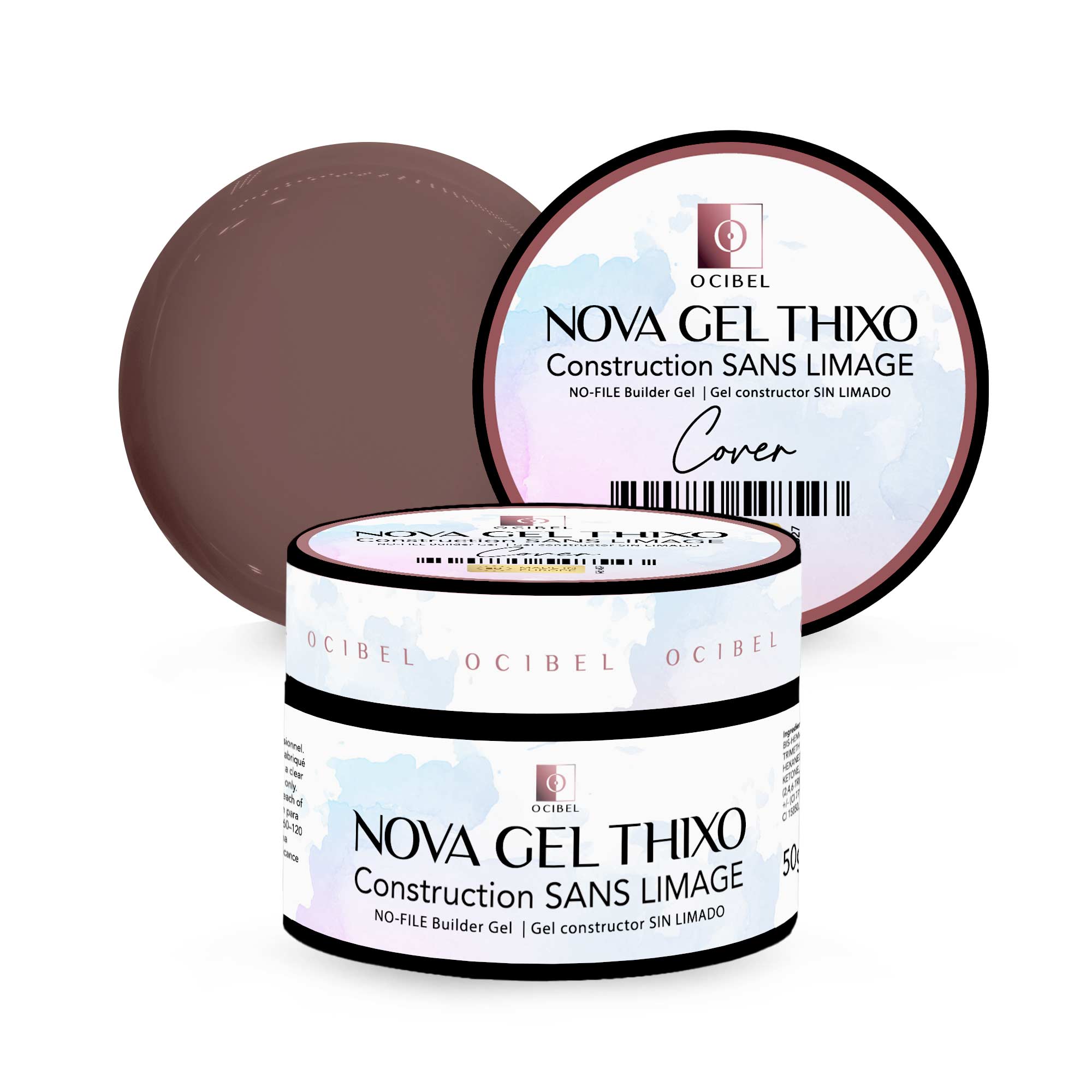 Nova - Gel de Construction THIXO SANS LIMAGE 50g - Cover OCIBEL