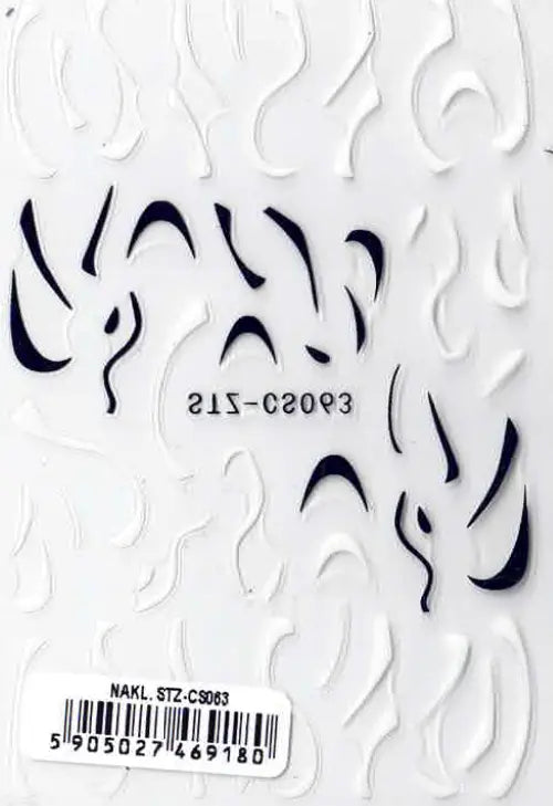 Planche Stickers Autocollant Motif OCIBEL