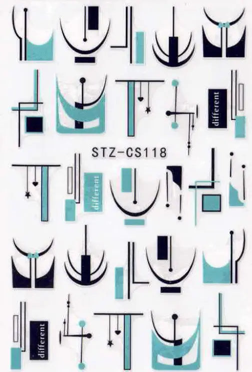 Planche Stickers Autocollant Motif OCIBEL