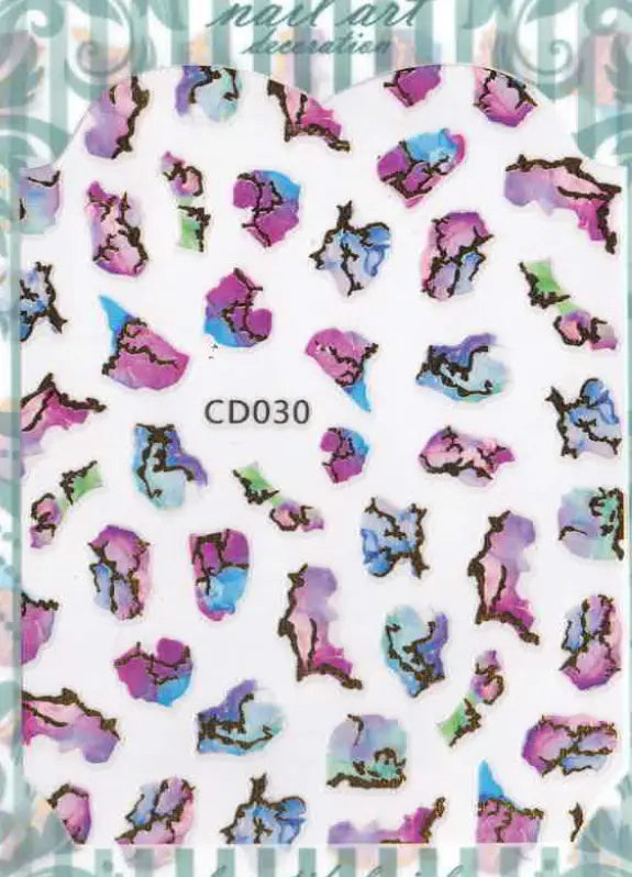 Planche Stickers Autocollant Motif OCIBEL