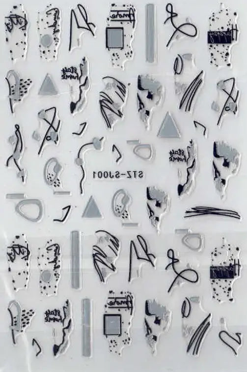 Planche Stickers Autocollant Motif OCIBEL