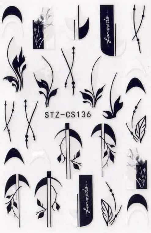 Planche Stickers Autocollant Motif OCIBEL