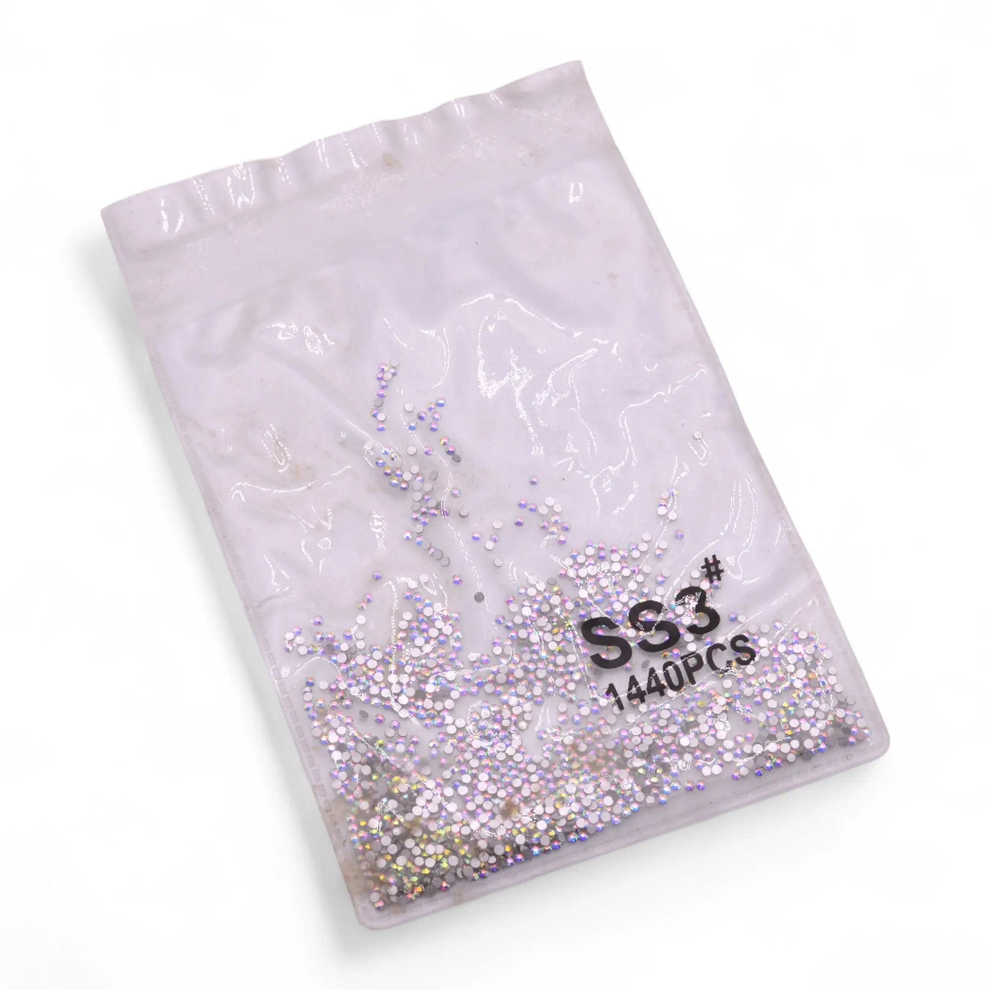 Sachet de 1440 Strass Cristal Miulticolor SS3 Très Brillant OCIBEL
