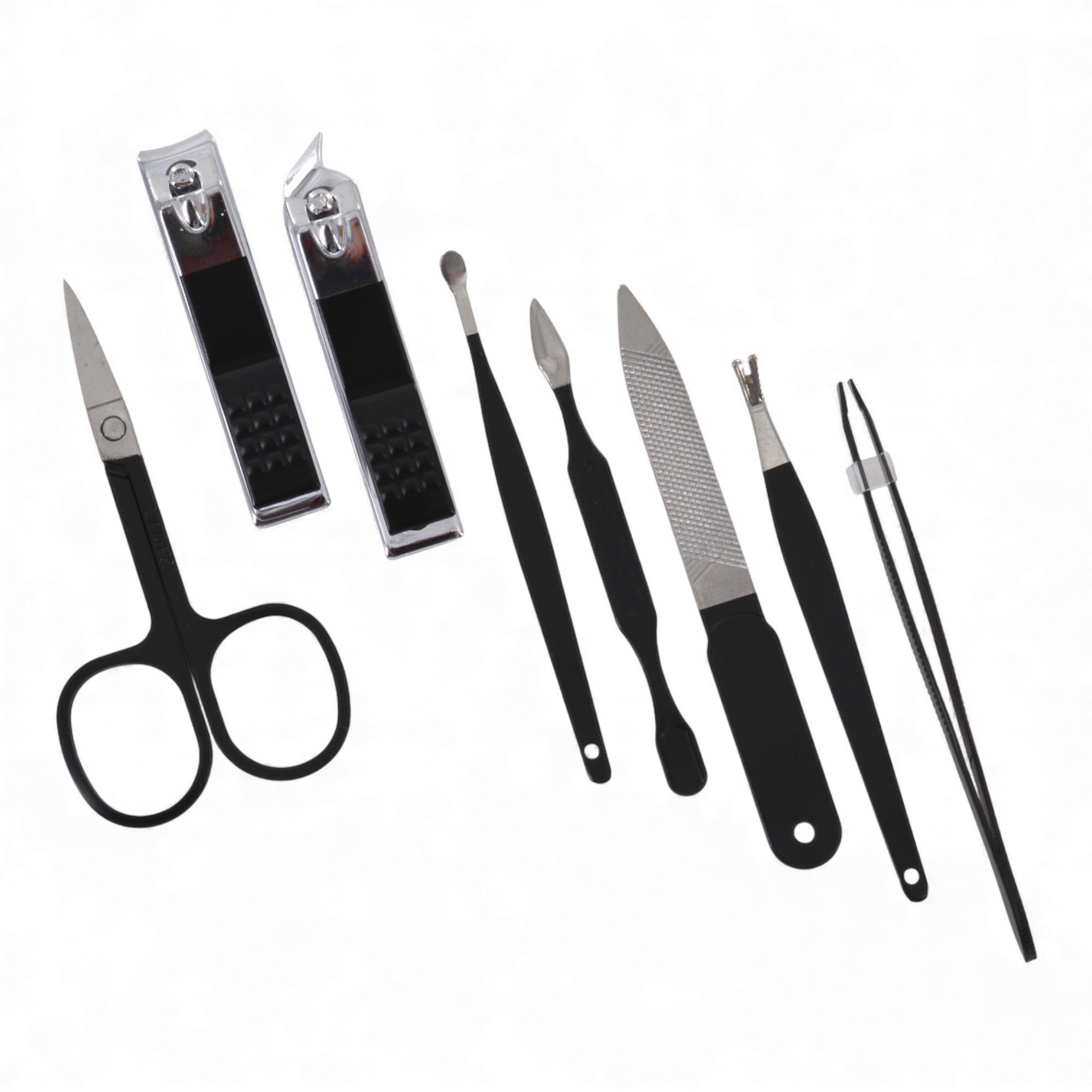 Set manucure noir élégant – 8 pièces essentielles OCIBEL