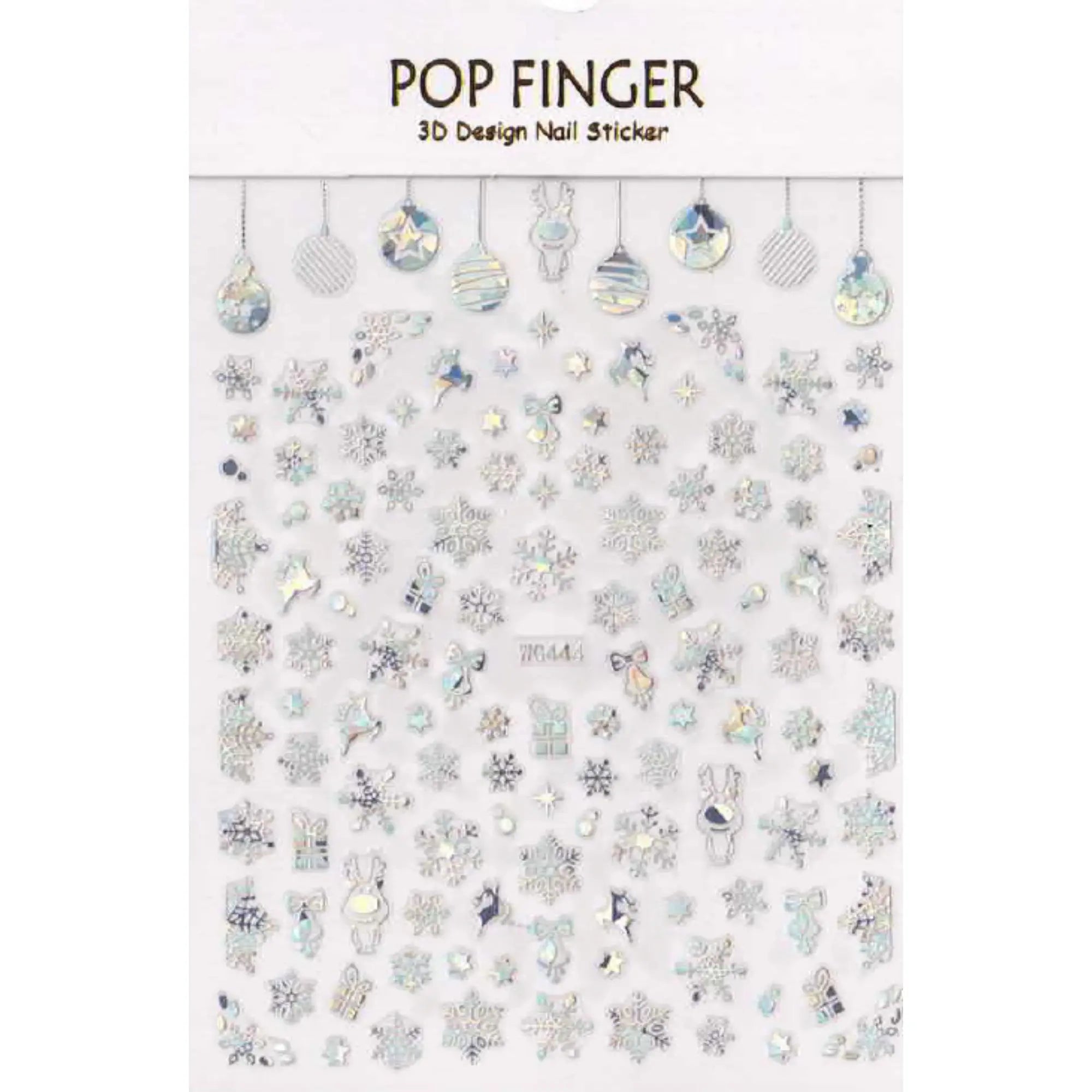 Stickers Noël – Planches Festives pour Nail Art 7 OCIBEL