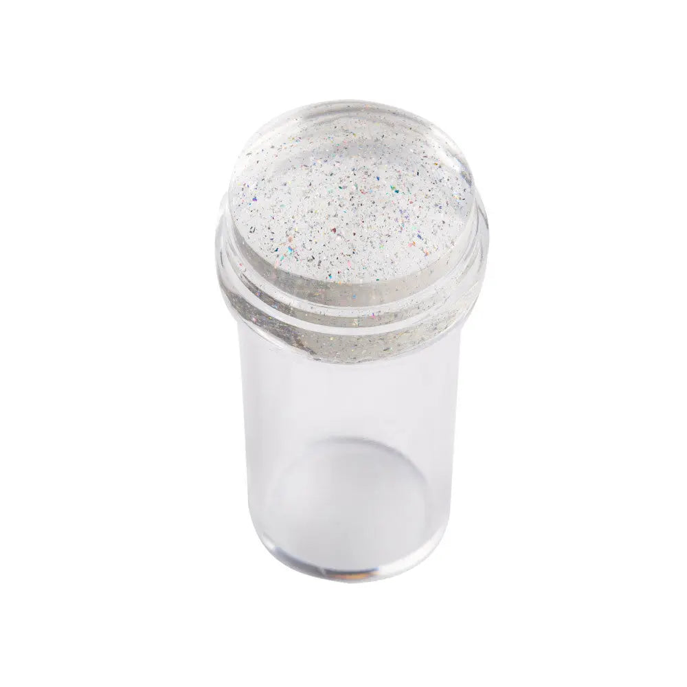 Tampon Silicone Transparent pour Stamping avec Raclette – Nail Art Précision OCIBEL