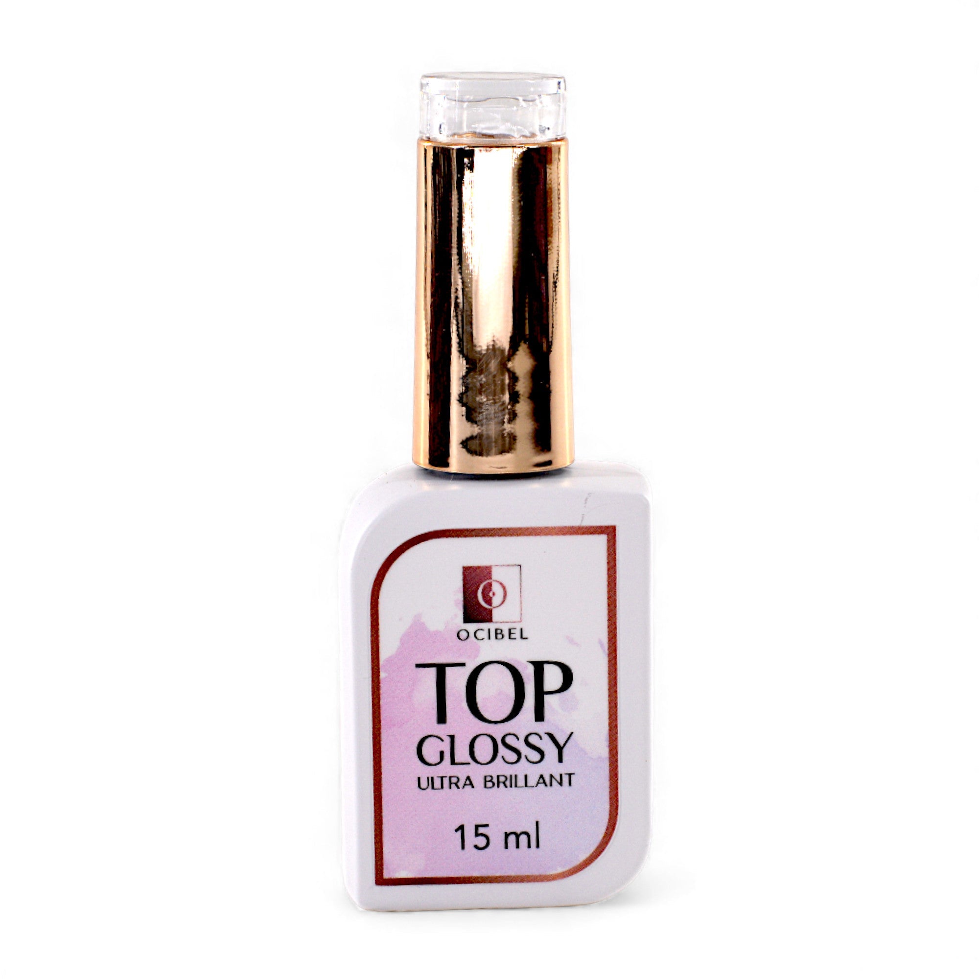 Top Glossy Ultra Brillant Effet Miroir Haute Tenue 15 ml OCIBEL