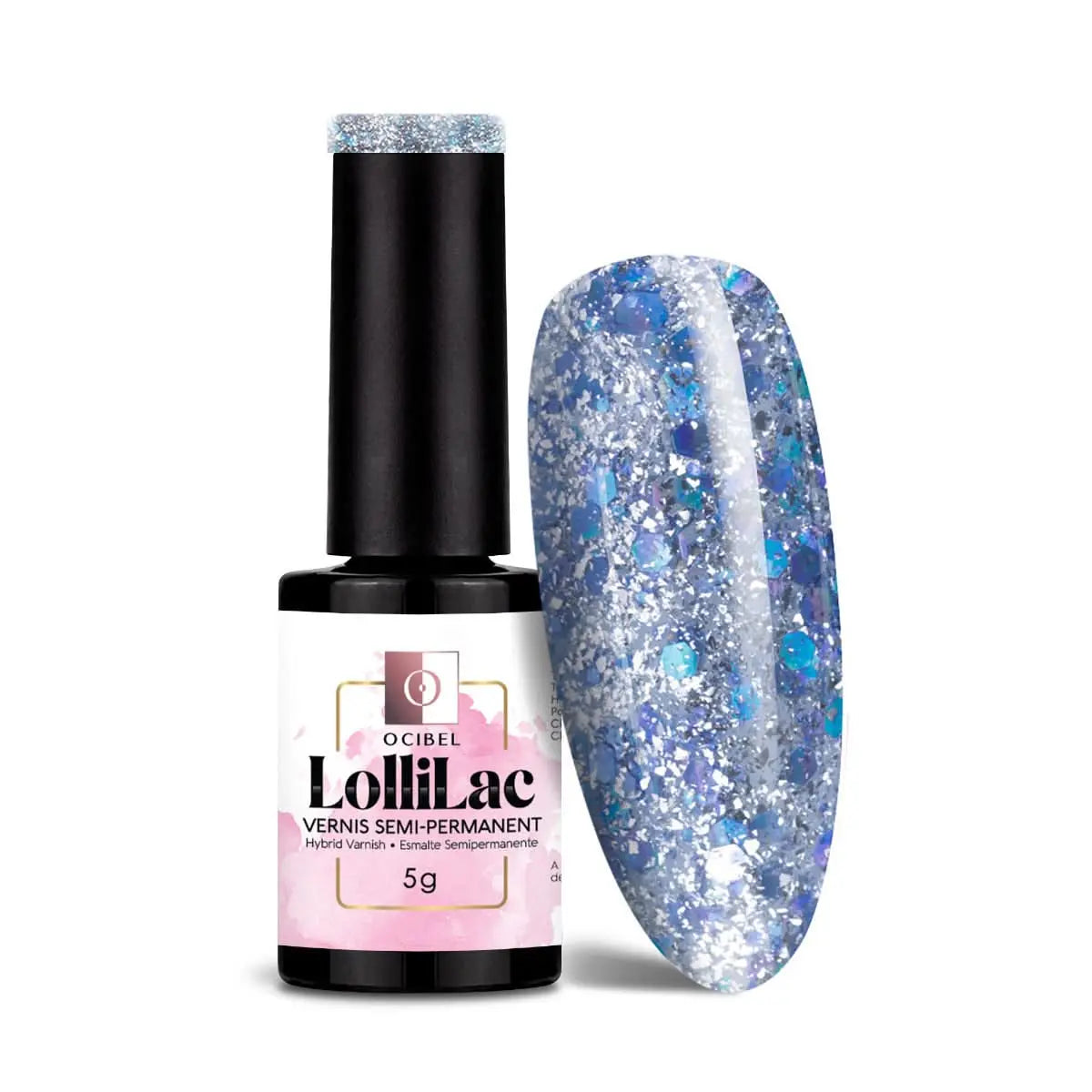 Vernis Semi Permanent UV / LED - Bling Bling N°574 OCIBEL