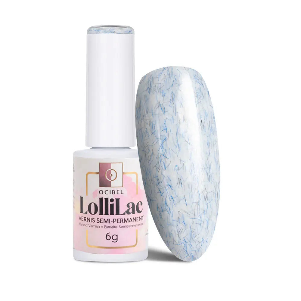Vernis Semi Permanent UV / LED - Blues Denim Fluff 6g OCIBEL