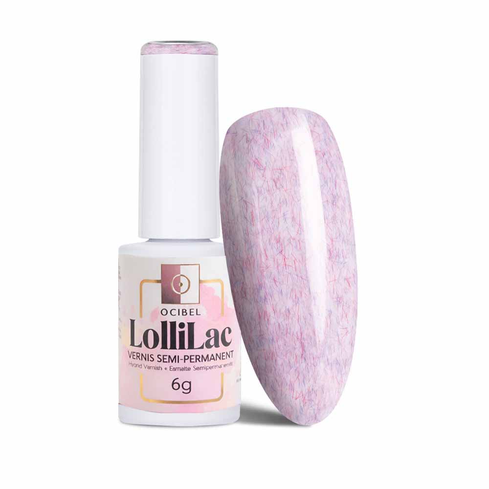 Vernis Semi Permanent UV / LED - Cotton Lilac 6g OCIBEL