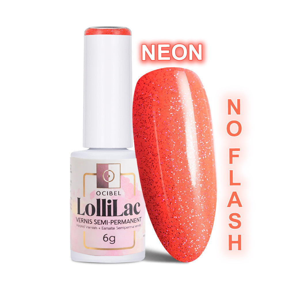Vernis Semi Permanent UV / LED - Hot Corail 6g OCIBEL