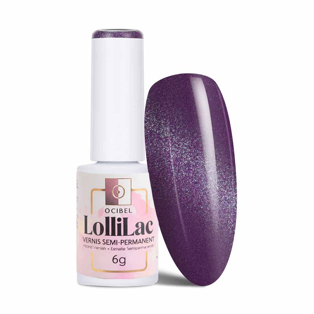 Vernis Semi Permanent UV / LED - Purple Night Cat Eye 6g OCIBEL