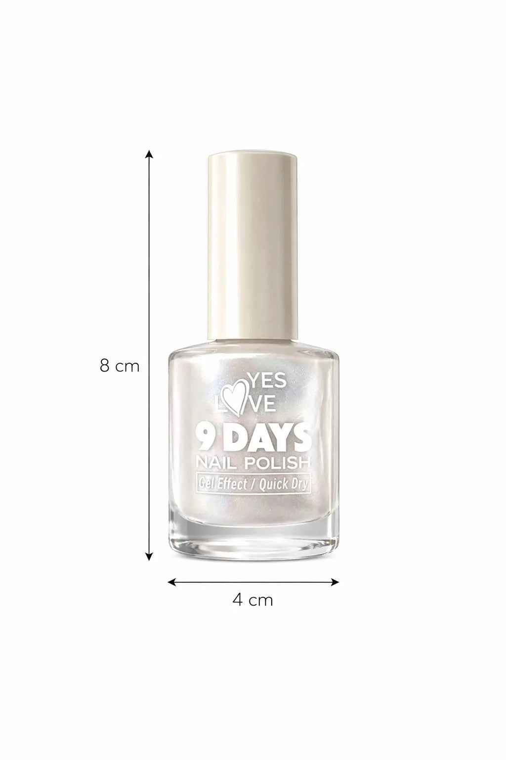 Vernis à Ongles Nacré 15 ml – Effet Gel Ultra Brillant – Tenue 7 à 9 Jours – Séchage à l’Air – Finition Perle Lumineuse OCIBEL